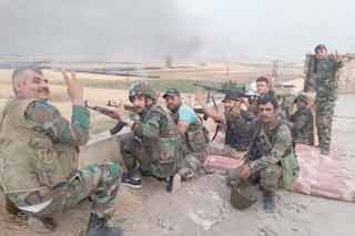 Violenti scontri tra militari e terroristi nel sud della Siria