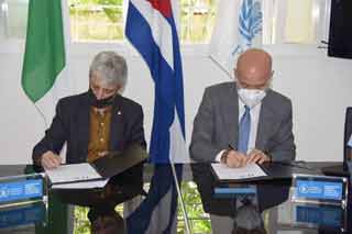 L'Italia eroga fondi per azioni di assistenza alimentare a Cuba