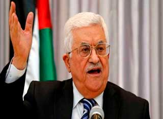 Il presidente palestinese denuncia i doppi standard morali delle